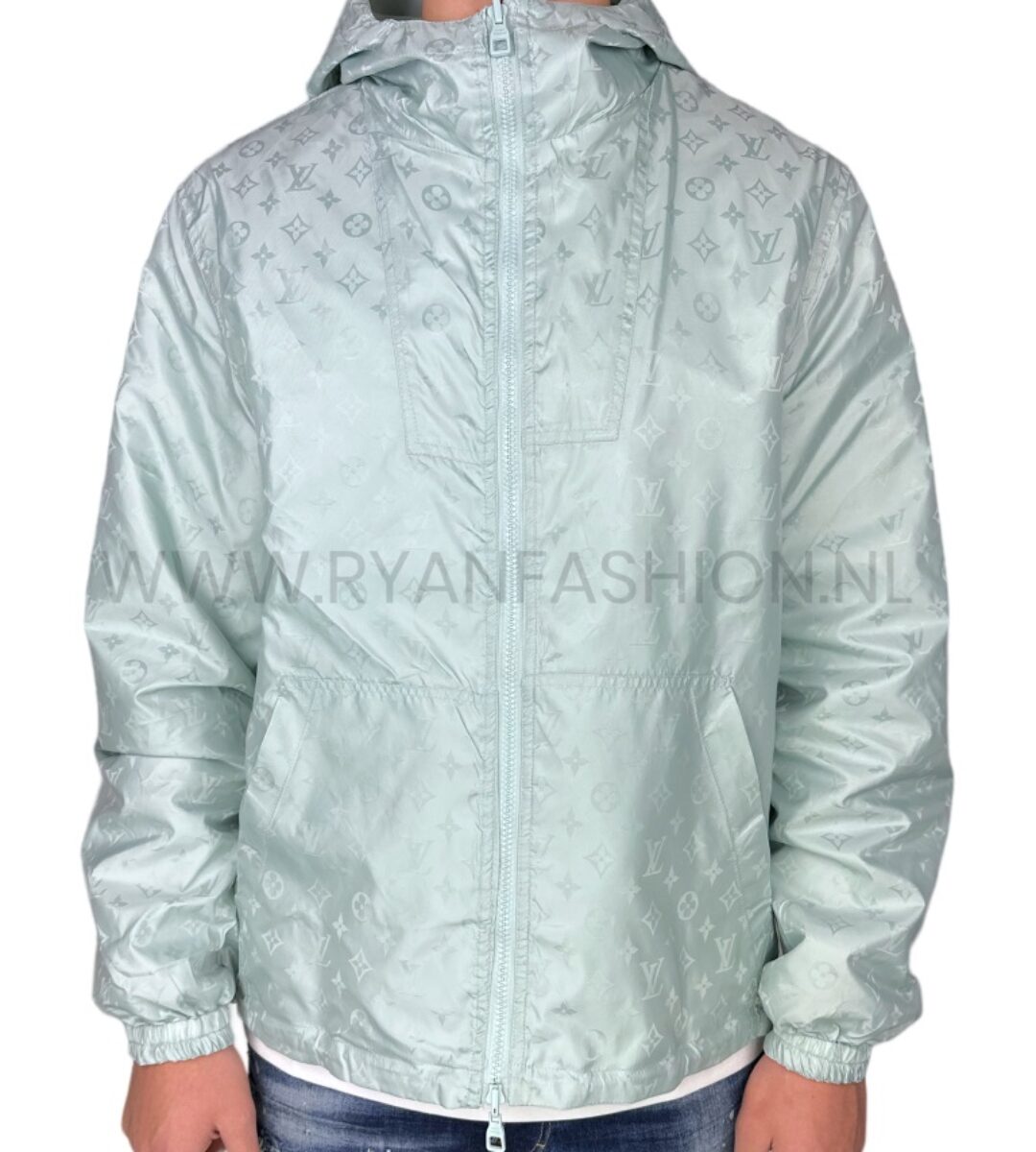 Louis Vuitton Monogram Reversible Jacket Mintgroen