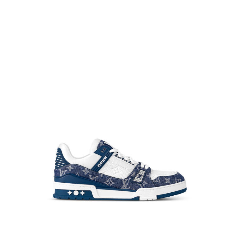 Louis Vuitton Trainers Denim Blue