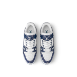 Louis Vuitton Trainers Denim Blue