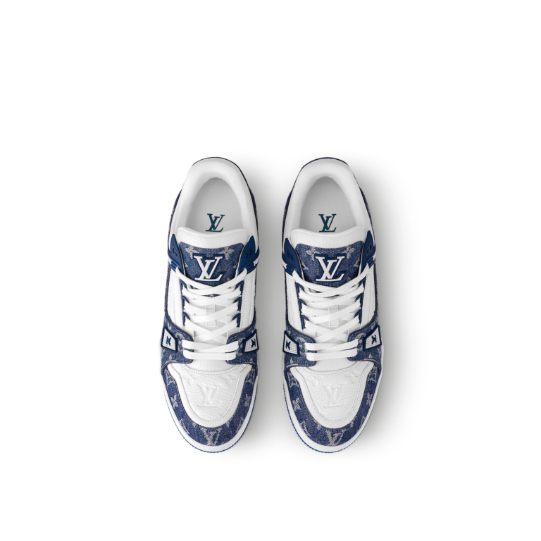 Louis Vuitton Trainers Denim Blue - Afbeelding 3