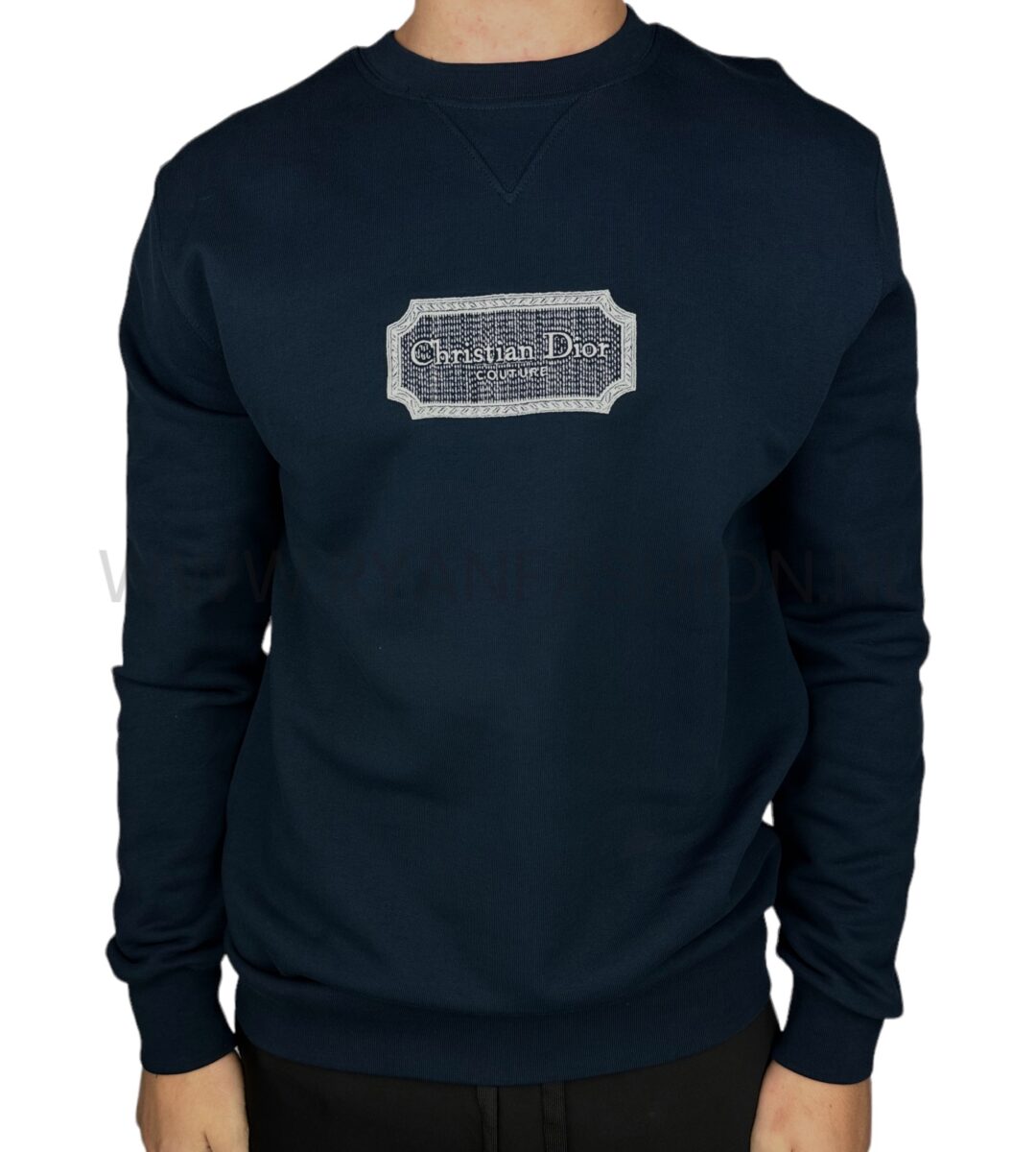 Christian Dior Couture Sweater Donkerblauw