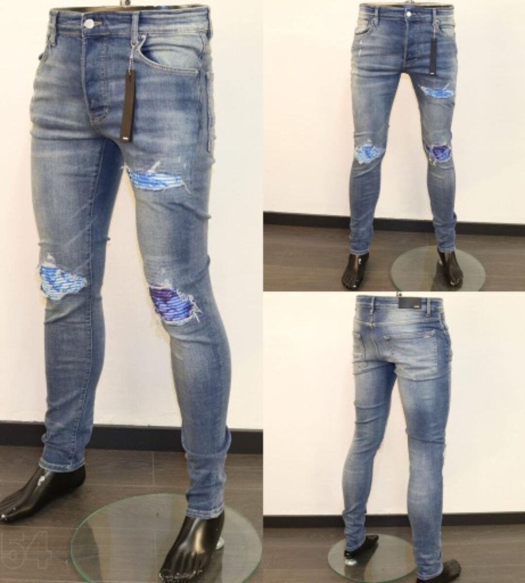 Amiri SlimFit Jeans Blue 004