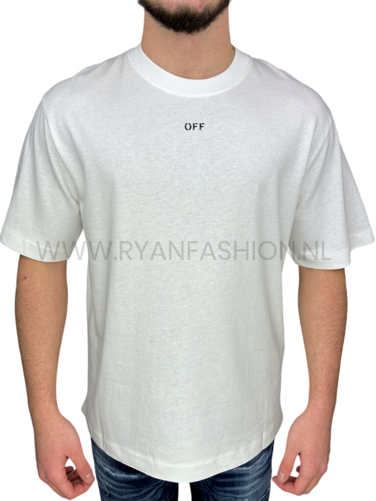 Off White Moon T-Shirt White