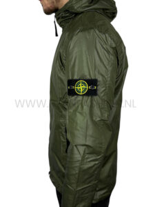 Stone Island Garment Dyed Crinkle Jacket Sage