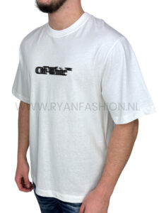 Off White Sliding Book Skate T-Shirt White