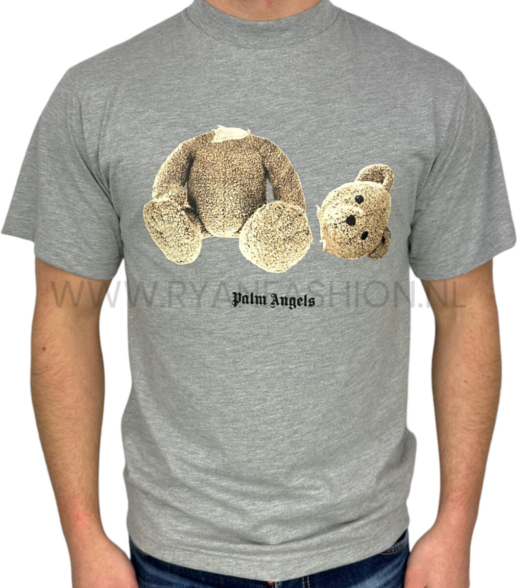 Palm Angels Bear Classic T-Shirt Grey