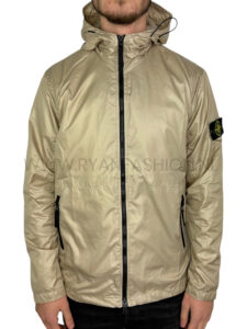 Stone Island Garment Dyed Crinkle Jacket Dove Grey