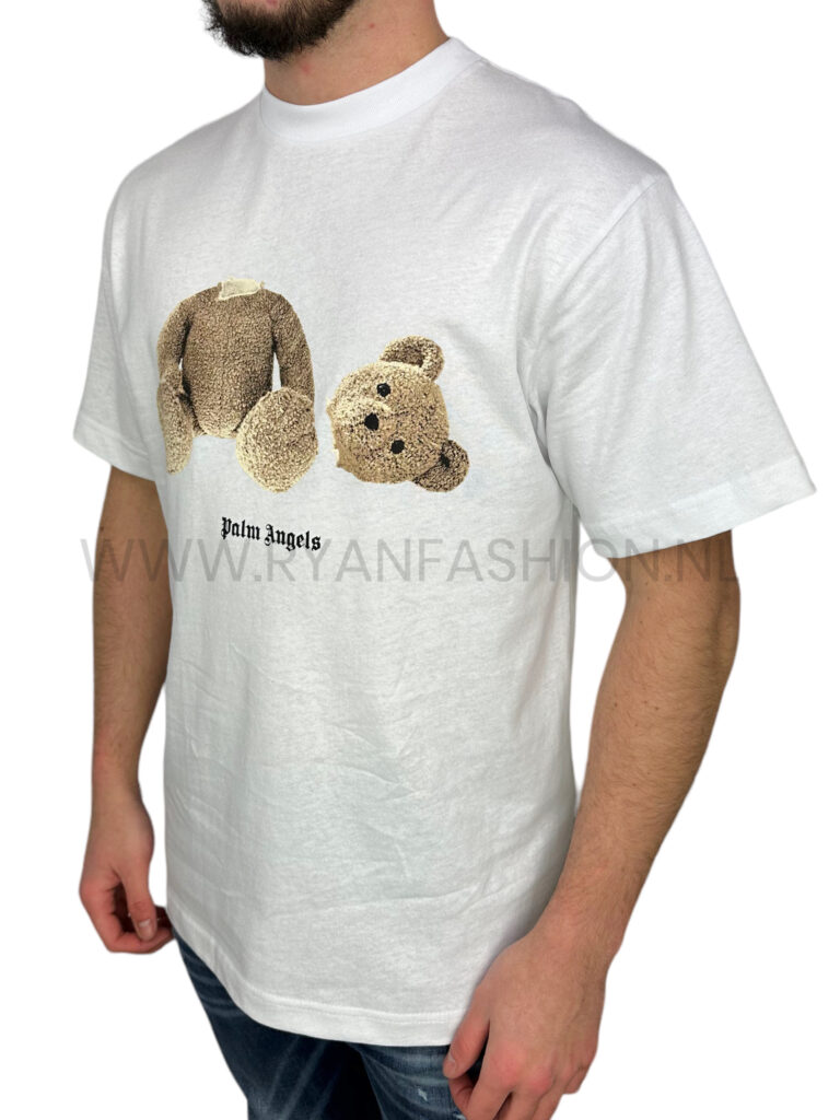 Palm Angels Bear Classic T-Shirt White - Afbeelding 2