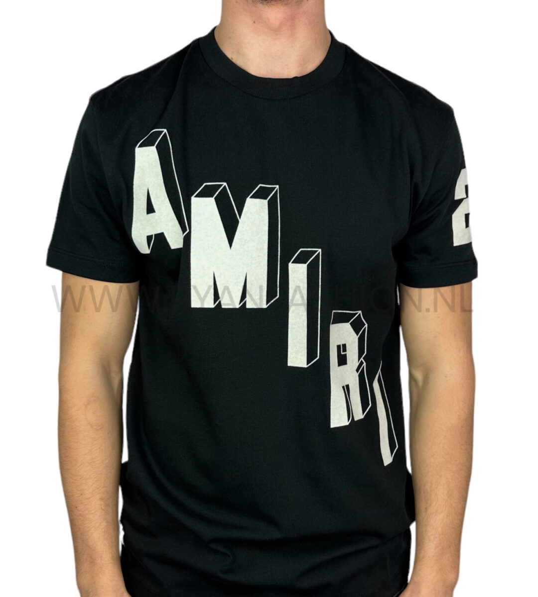 Amiri Black Hockey Skater T-Shirt