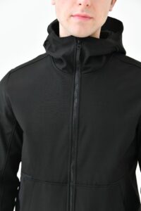 Stone Island Soft Shell-R_E.Dye Technology Jacket Black