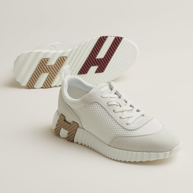 Hermes Bouncing Sneakers Beige Argile