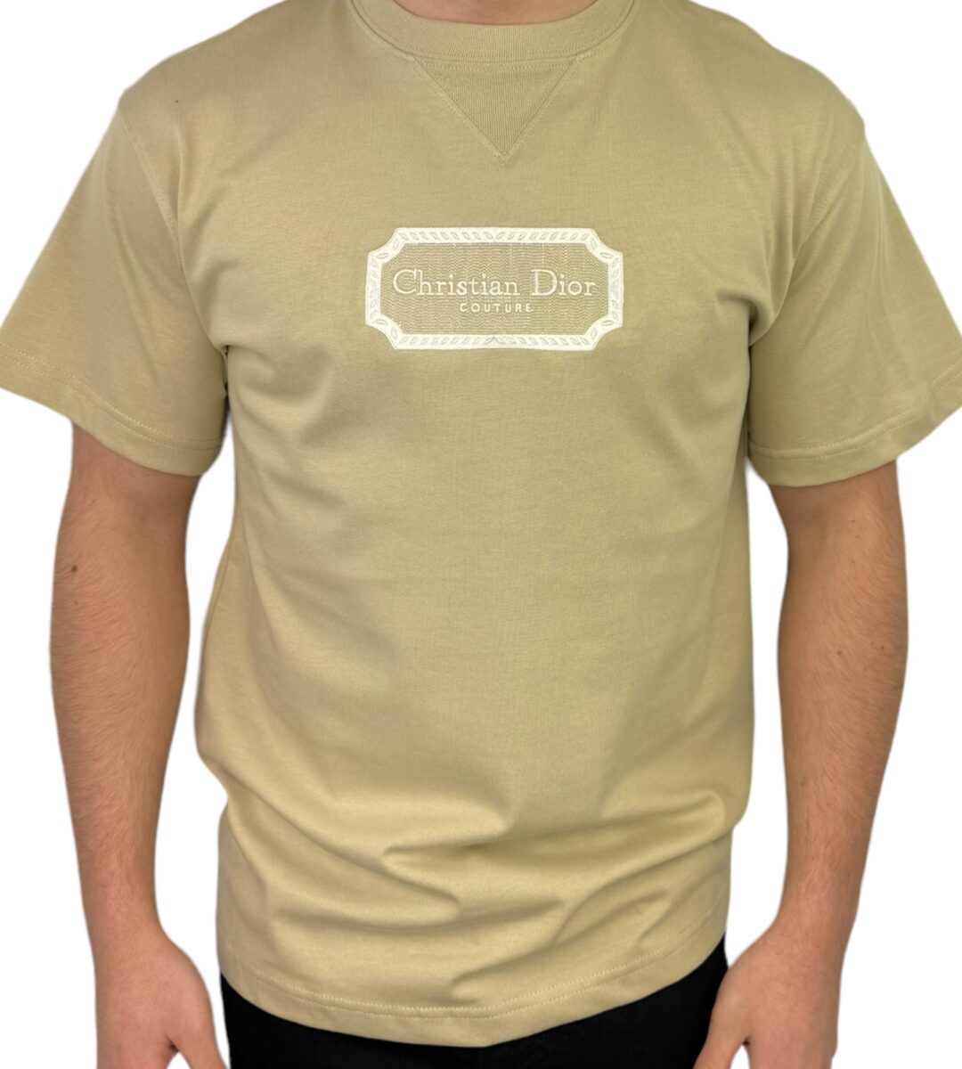 Christian Dior Couture T-Shirt Beige