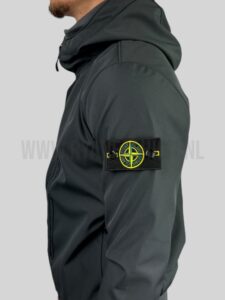 Stone Island Softshell Jacket Donkergrijs
