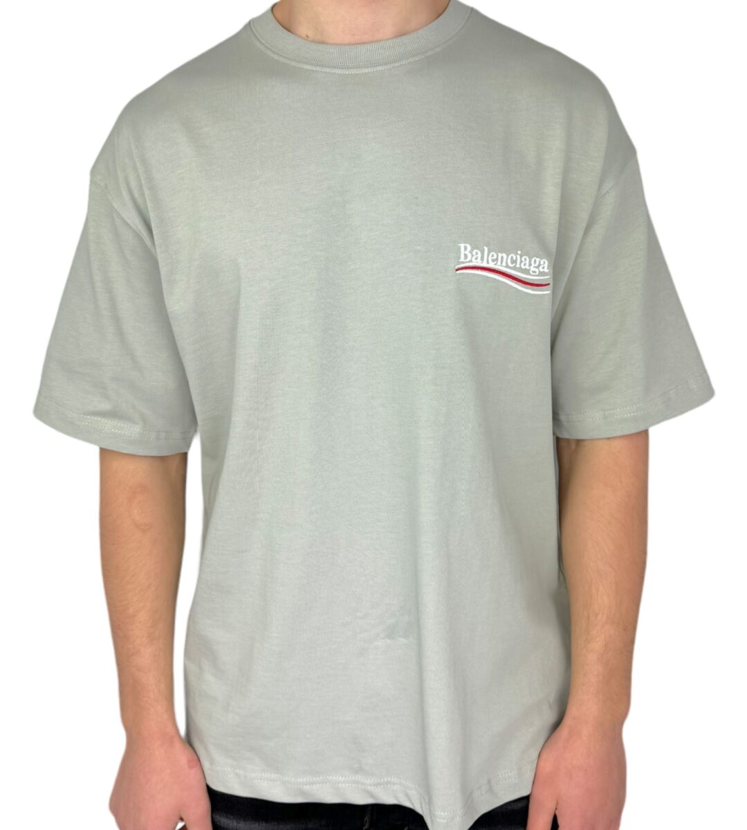 Balenciaga Pilot T-Shirt Lichtgrijs