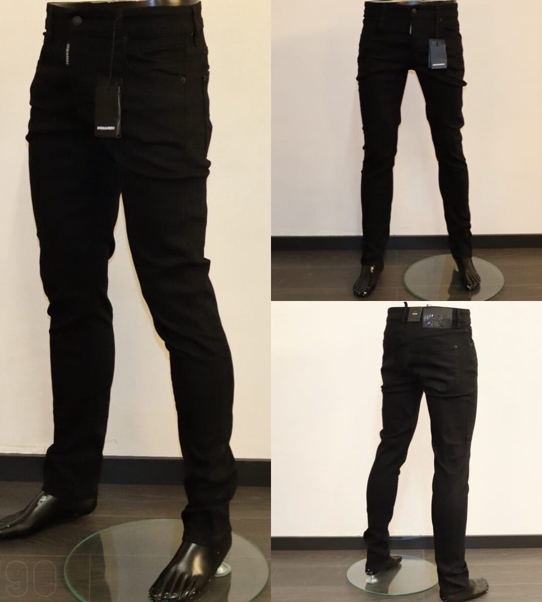 Dsquared2 SlimFit Jeans Zwart 005