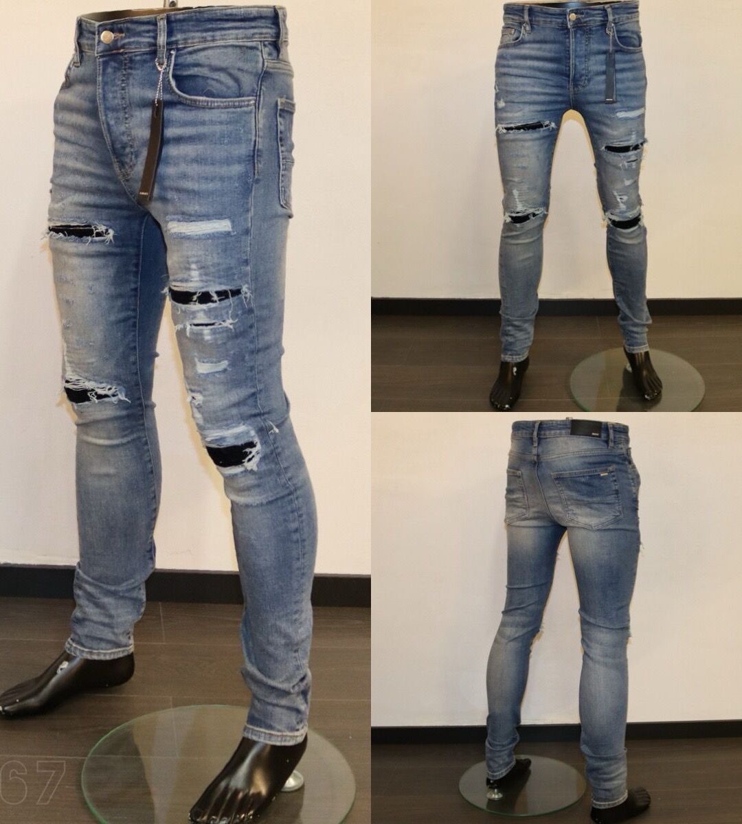 Amiri SlimFit Jeans Blue 009