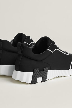Hermes Bouncing Sneakers Black White