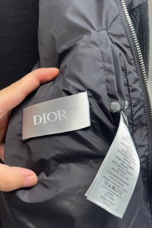 Dior Oblique Black Wool Knit Jacket
