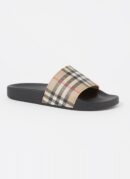 Burberry Furley Geruite Slippers