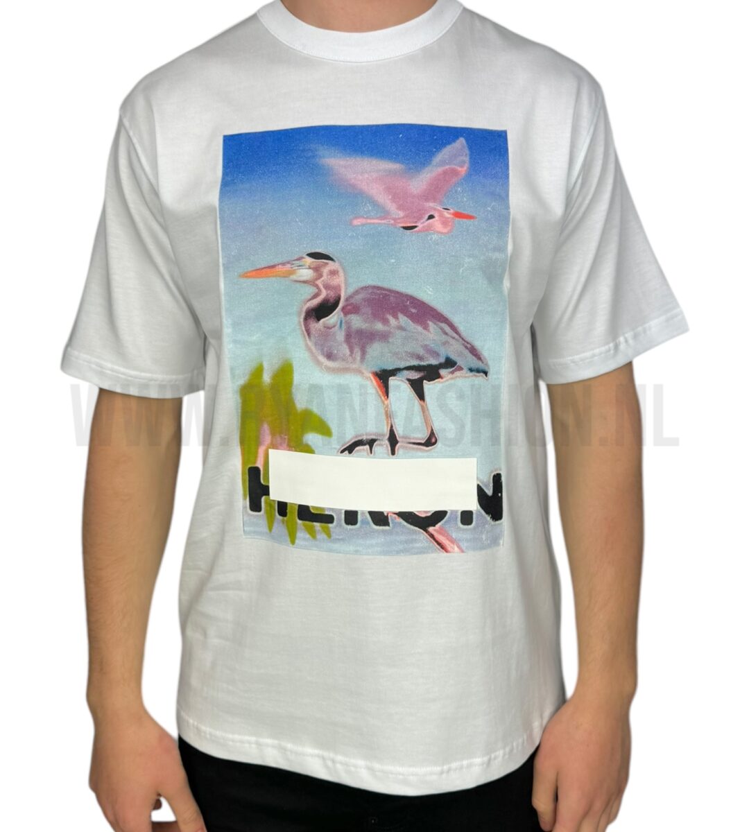 Heron Preston Censored Heron Logo T-Shirt White