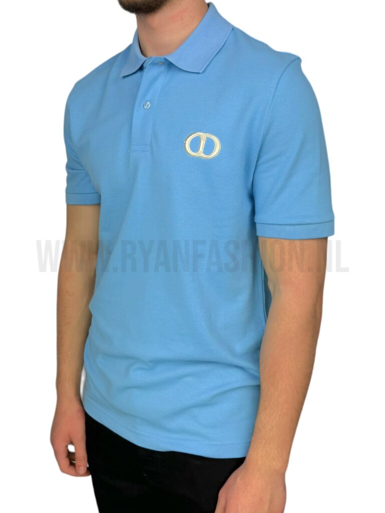 Dior CD Icon Polo Blauw - Afbeelding 2