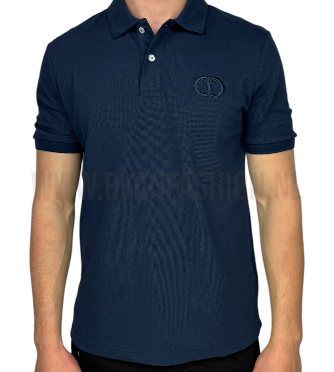 Dior CD Icon Polo Donkerblauw
