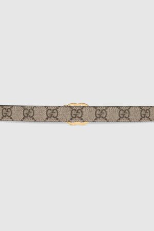 Gucci GG Marmont Thin Belt Beige