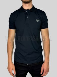 Prada Polo Shirt Donkerblauw