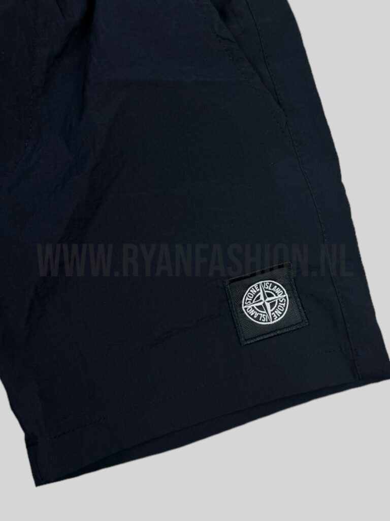 Stone Island Zwembroek Kids Donkerblauw - Afbeelding 2