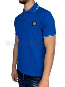Stone Island Polo Shirt Blauw
