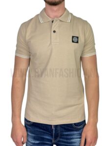 Stone Island Polo Shirt Beige