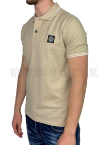 Stone Island Polo Shirt Beige
