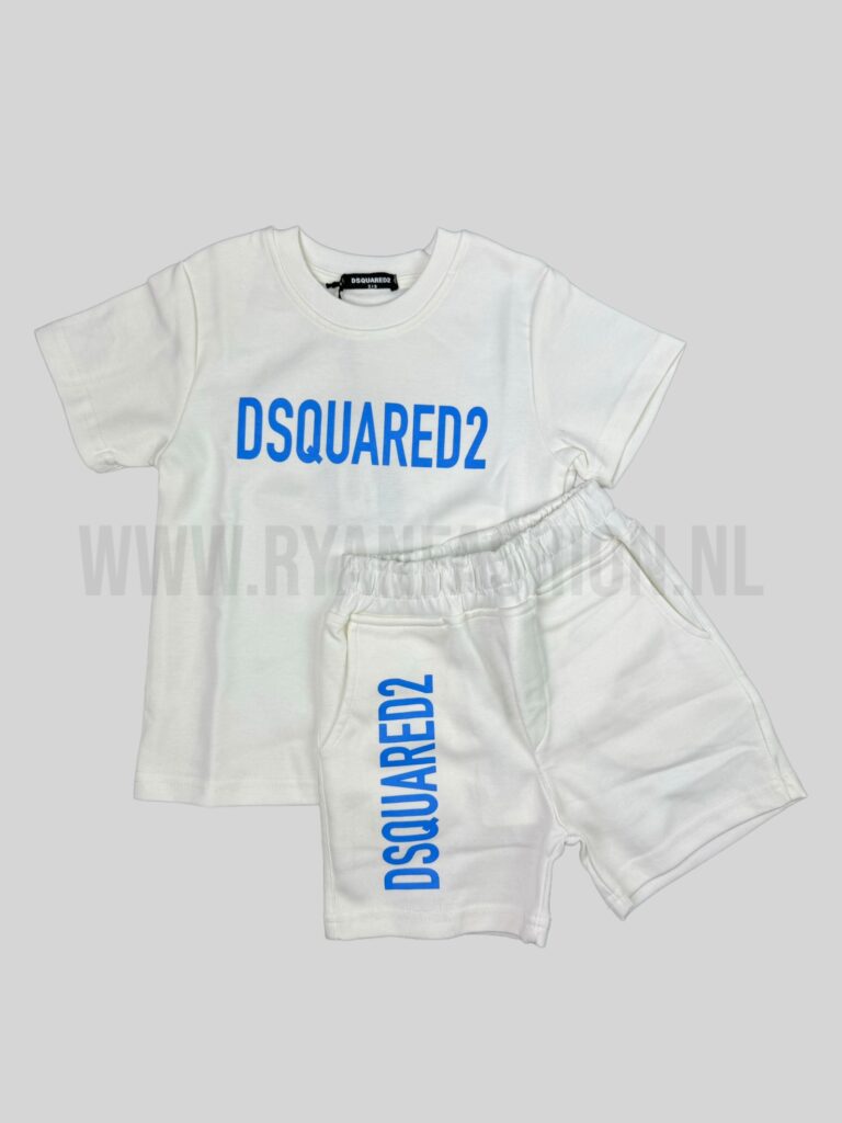 Dsquared2 Zomer Set Kids Wit