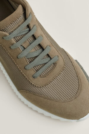 Hermes Bouncing Sneakers Brown Yellow