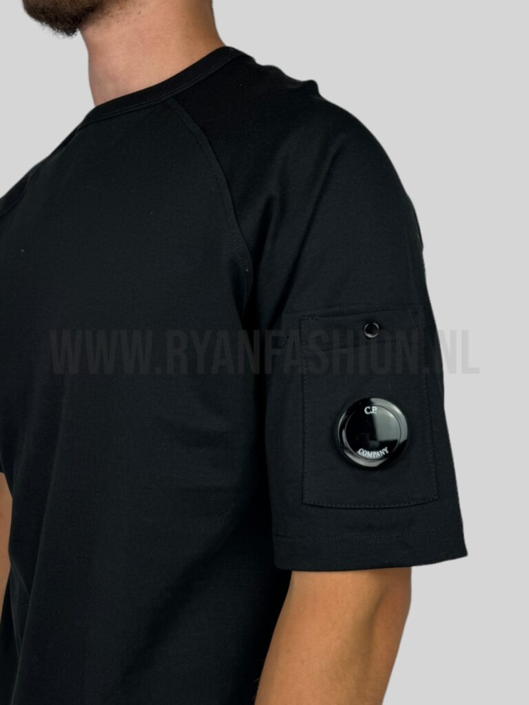 C.P. Company Logo T-Shirt Zwart - Afbeelding 3