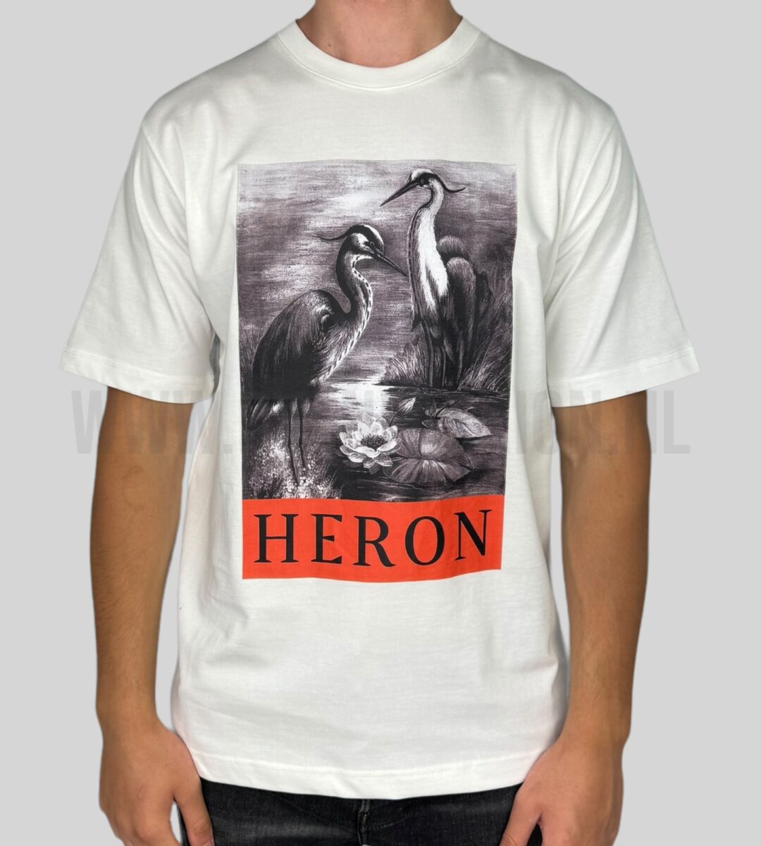 Heron Preston BW SS T-Shirt White