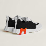 Hermes Bouncing Sneakers White Orange