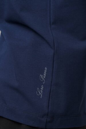 Loro Piana Slim Fit T-Shirt Donkerblauw