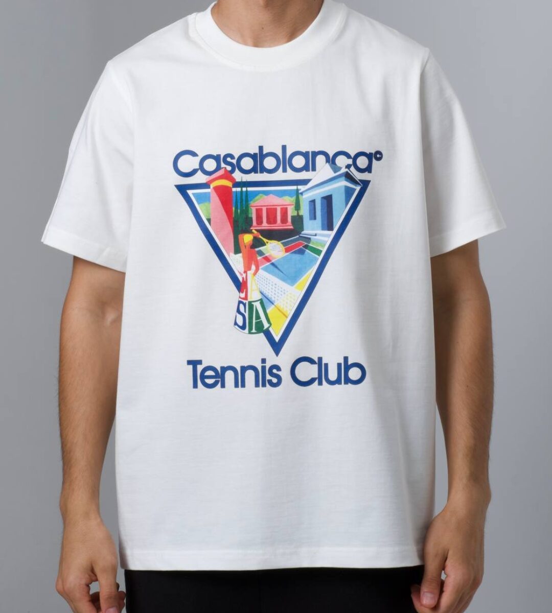 Casablanca Tennis Club T-Shirt White