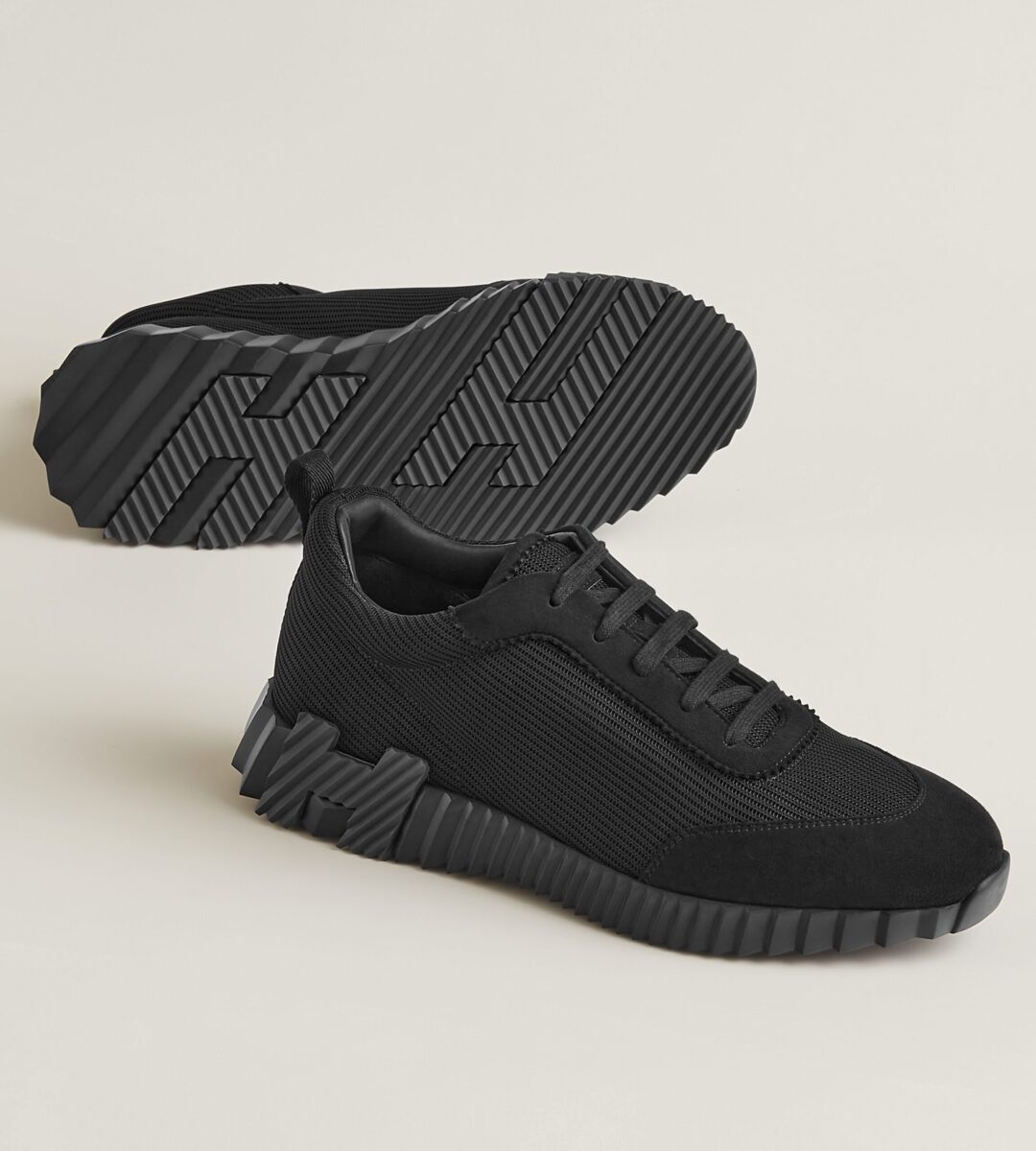 Hermes Bouncing Sneaker Black on Black