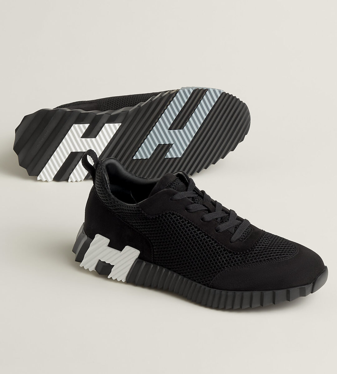 Hermes Bouncing Sneaker Zwart Wit