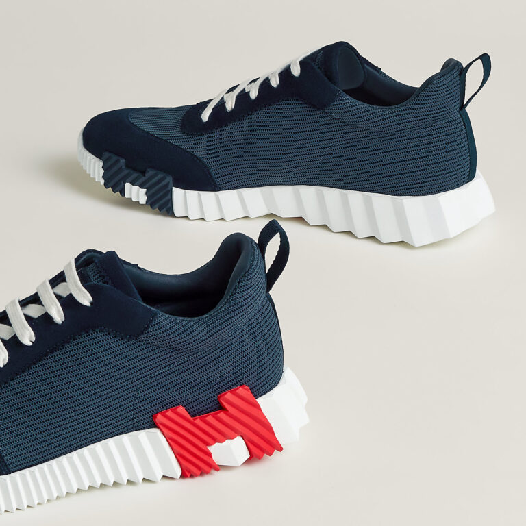 Hermes bouncing Sneakers Blue Red - Afbeelding 4