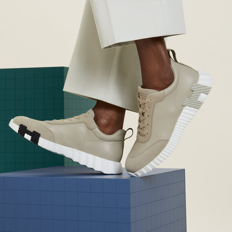 Hermes Bouncing Sneakers Beige - Afbeelding 2