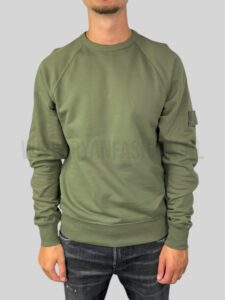 Stone Island Sweater Ghost Logo Donkergroen