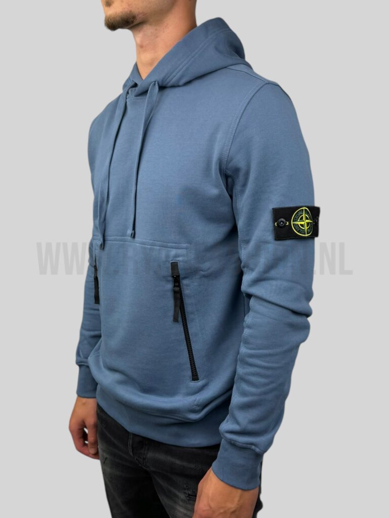 Stone Island Hoodie Indigo - Afbeelding 2