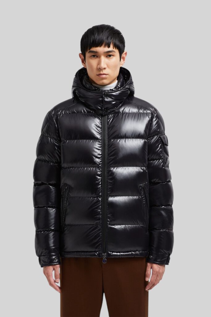Moncler Maya Short Down Jacket Zwart - Afbeelding 3