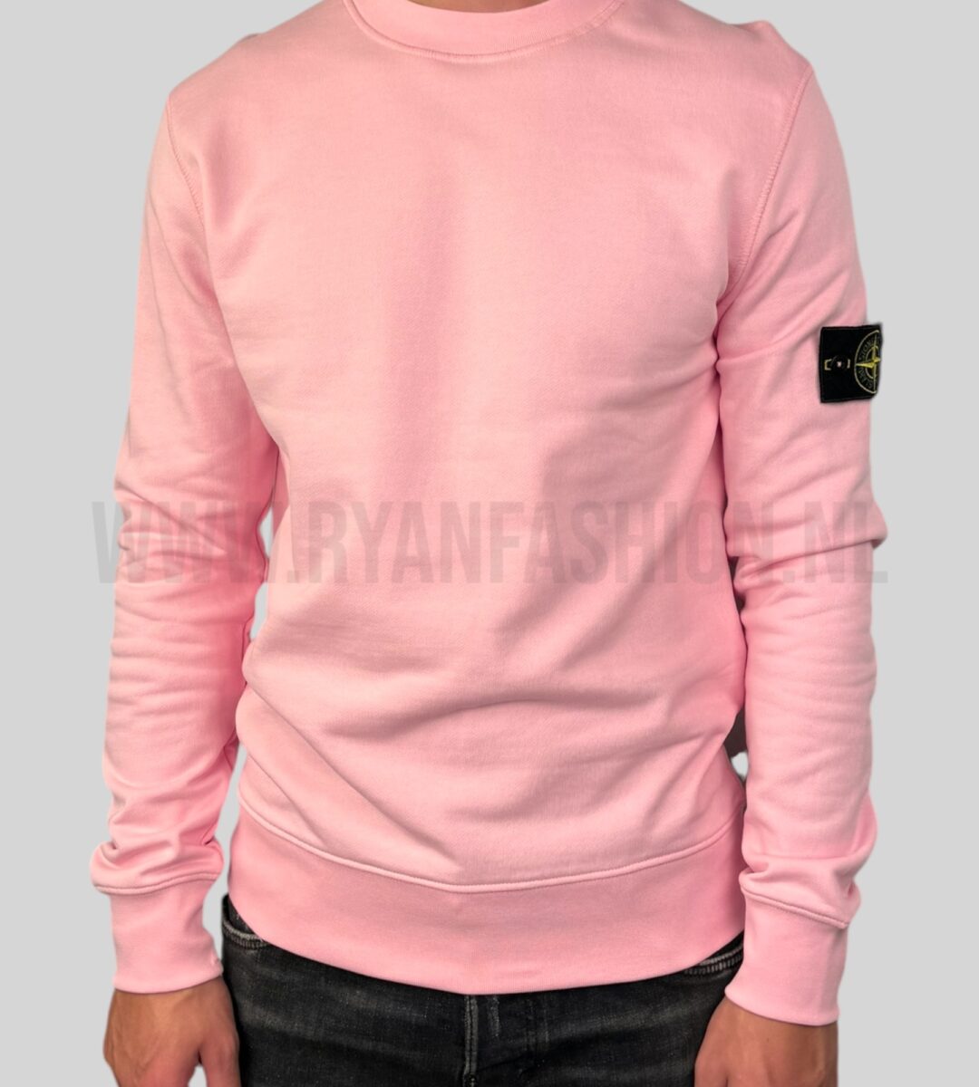 Stone Island Sweater Roze