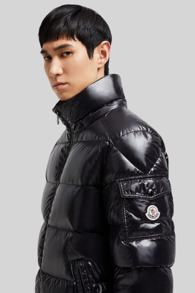 Moncler Maya Short Down Jacket Zwart - Afbeelding 4