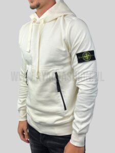 Stone Island Hoodie Ecru
