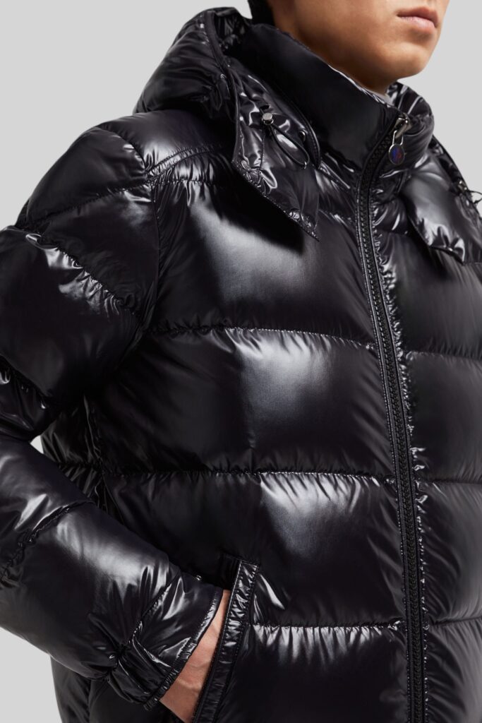 Moncler Maya Short Down Jacket Zwart - Afbeelding 6